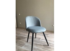 Стул на металлокаркасе Gabi blue / black фото покупателя 278