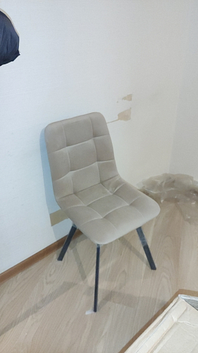 Комплект стульев Чилли 2 шт бежевый / черный фото покупателя 1134