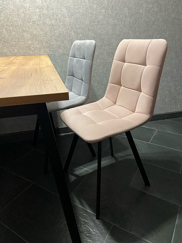 Стул на металлокаркасе Чилли бирюзовый / черный фото покупателя 752