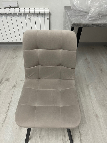 Комплект стульев Чилли 4 шт темно-серый / черный фото покупателя 500