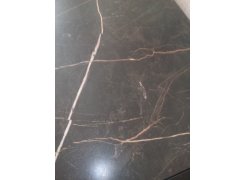 Стол Центавр 120(160)х70х75 файерстоун / черный матовый фото покупателя 67