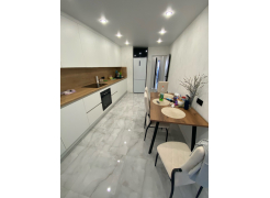 Стол Тринити Лофт 120 32 мм бетон / черный матовый фото покупателя 276