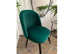 Стул на металлокаркасе Gabi 1 gray / black фото покупателя 297