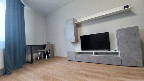 Письменный стол Битти Лофт 116х60х75 дуб вотан / белый матовый фото покупателя 34