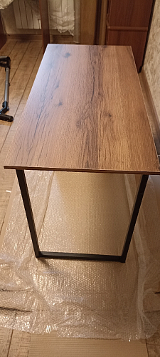 Письменный стол Челси Лофт дуб вотан / черный матовый фото покупателя 7