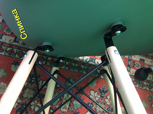 Пластиковый стул Eames PC-015 серый фото покупателя 121