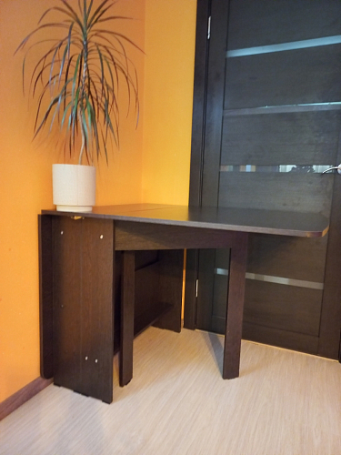 Стол обеденный раздвижной СтК7 дуб молочный фото покупателя 235