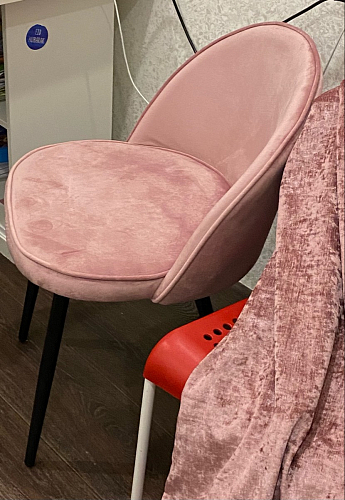 Стул на металлокаркасе Dodo blue фото покупателя 55