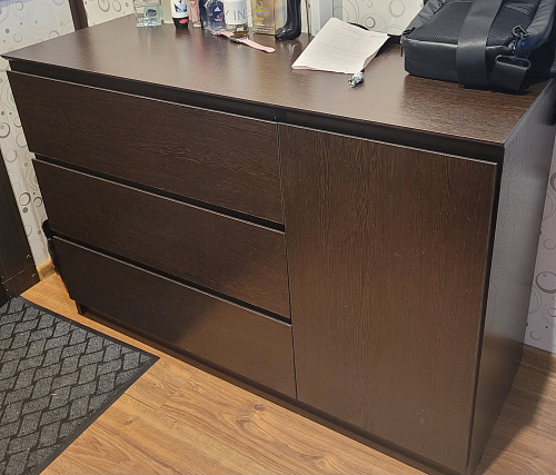 Комод Т-3р дуб сонома / белый фото покупателя 1