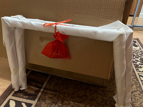 Стул на металлокаркасе Kora light blue / white фото покупателя 364