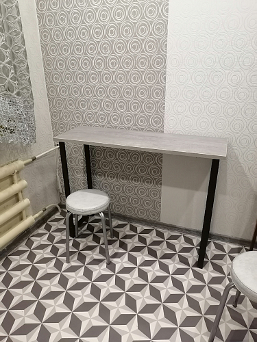 Барная стойка Дилан Лофт 120х60х110 бетон фото покупателя 91