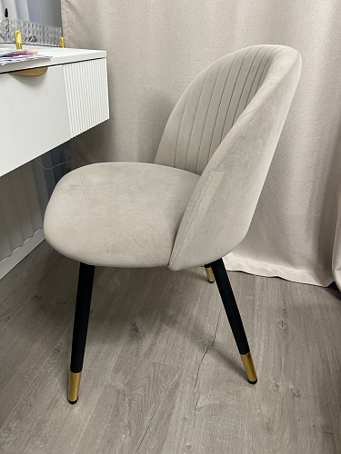 Стул на металлокаркасе Gabi gray / black фото покупателя 798