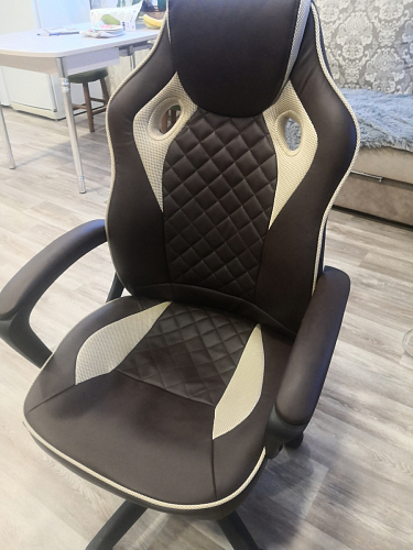 Компьютерное кресло Raid коричневое фото покупателя 7