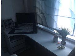 Письменный стол СПм-25 левый белый  - Уцененный экземпляр фото покупателя 46