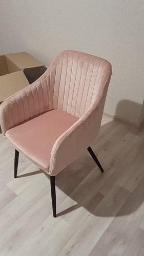 Стул на металлокаркасе Slam синий фото покупателя 32