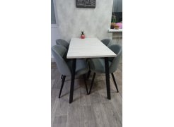 Стул на металлокаркасе Gabi blue / black фото покупателя 62