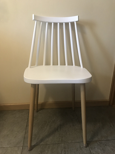 Пластиковый стул Маврик белый фото покупателя 2