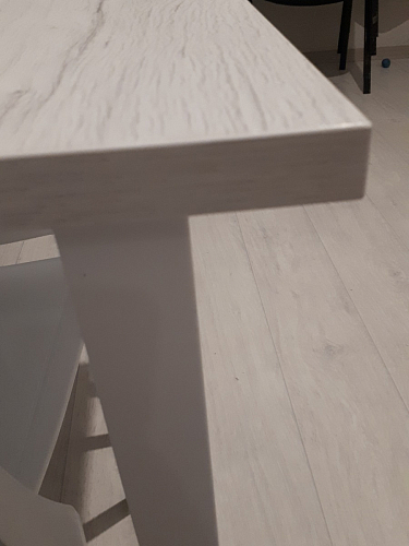 Стол Лота Лофт 140 25 мм черный матовый / бетон фото покупателя 343