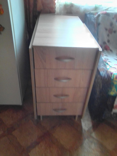 Стол-книжка Глория 606 М с ящиками дуб сонома фото покупателя 15