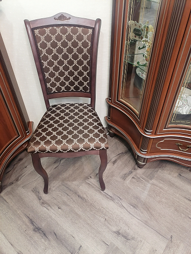 Стул Луиджи орех / шоколад фото покупателя 2