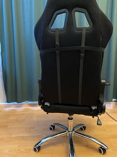 Компьютерное кресло Kano черное / красное фото покупателя 24