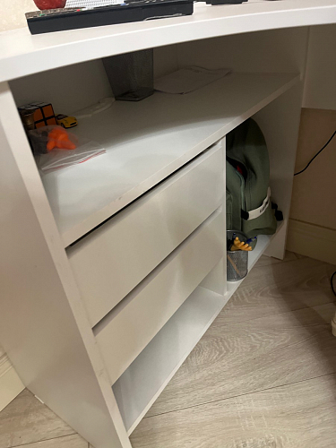 Стол письменный СПм-25 правый венге фото покупателя 31