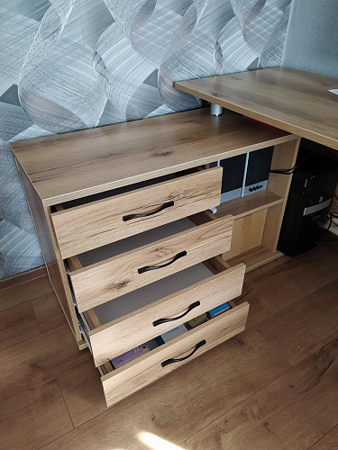 Компьютерный стол КСТ-109Л венге фото покупателя 19