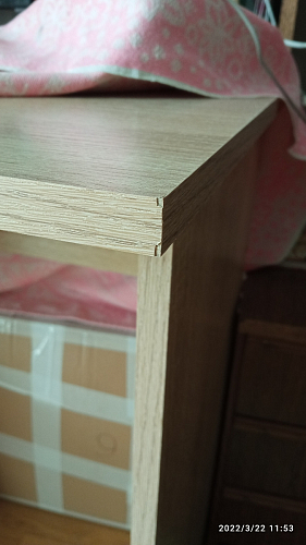 Стол письменный Kiwi белый - Уцененный экземпляр фото покупателя 60