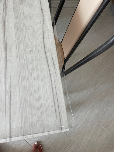 Стол Тринити Лофт 120 25 мм черный матовый / юта фото покупателя 48