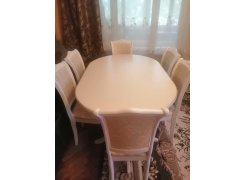 Деревянный стул Луиджи белый / бежевый фото покупателя 1