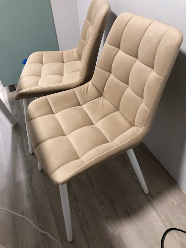 Стул на металлокаркасе Алст velutto 05 / черный фото покупателя 11