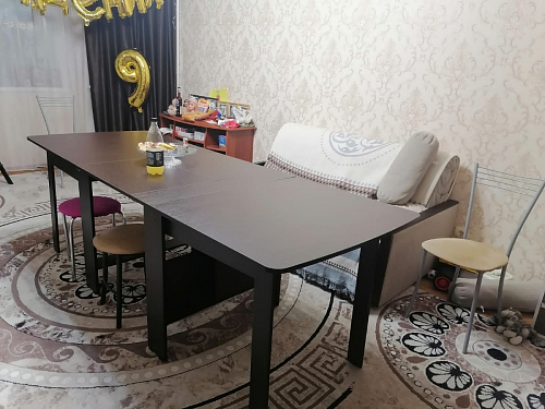 Стол обеденный раздвижной СтК7 дуб молочный фото покупателя 37