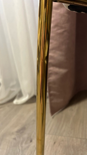 Стул на металлокаркасе Kamelia green / gold фото покупателя 89