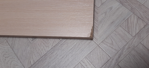 Стол письменный Kiwi белый - Уцененный экземпляр фото покупателя 55