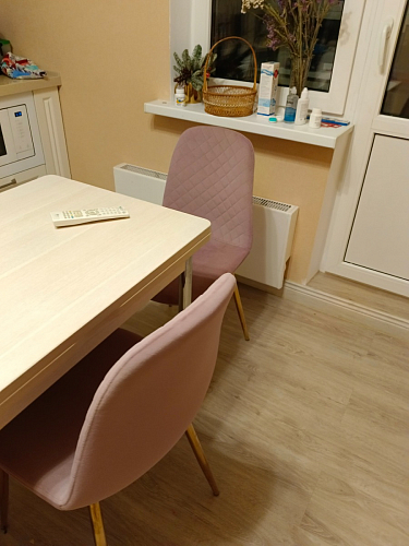 Стул на металлокаркасе Dabl 01 champagne / gold фото покупателя 100