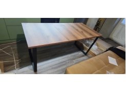 Стол Лота Лофт 120 25 мм дуб делано темный / черный матовый фото покупателя 346