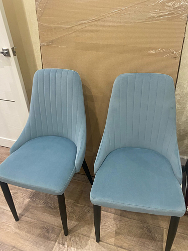 Стул на металлокаркасе Kora black / gray фото покупателя 17