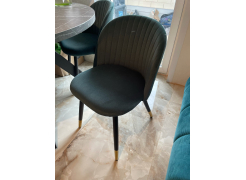 Стул на металлокаркасе Gabi blue / black фото покупателя 94
