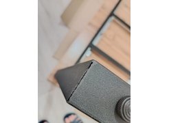 Деревянный стол Лота Лофт 120(160)х75 черный матовый / бетон светлый фото покупателя 176