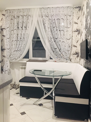 Кухонный диван Уют угловой экокожа белый правый фото покупателя 9