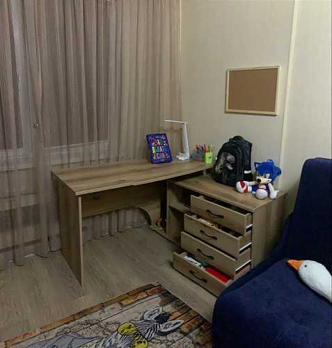 Компьютерный стол КСТ-109П правый венге фото покупателя 74