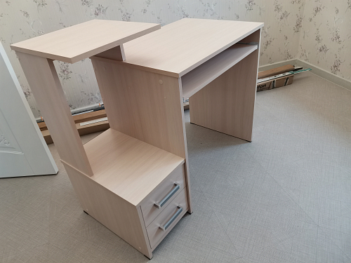 Стол компьютерный Джаз-24 правый венге фото покупателя 158