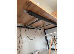 Стол Лота Лофт 140 25 мм черный матовый / бетон фото покупателя 874