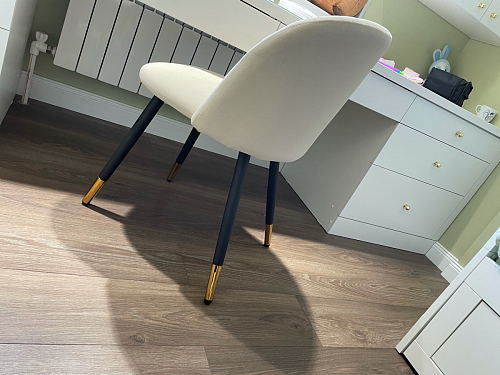 Стул на металлокаркасе Gabi green / black / silver фото покупателя 233