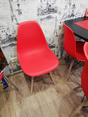 Пластиковый стул Eames PC-015 желтый фото покупателя 130