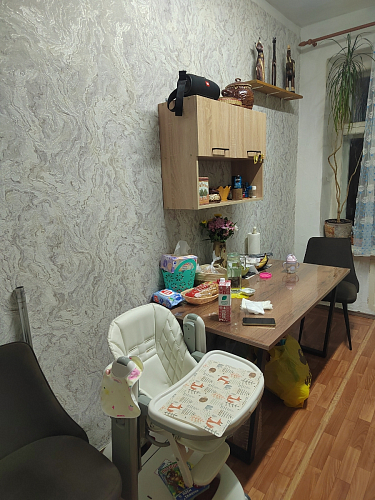 Деревянный стол Лота Лофт 140х80 черный матовый / бетон светлый фото покупателя 486