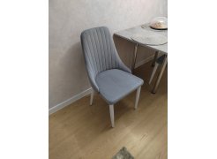 Стул на металлокаркасе Kora gray / black фото покупателя 437