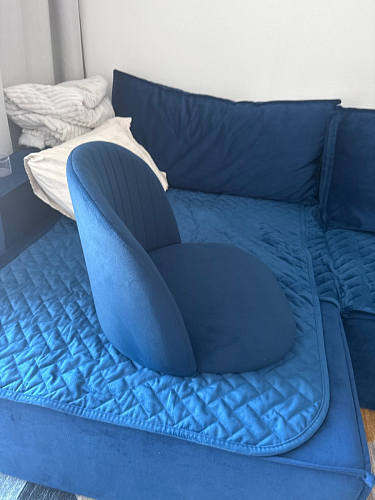 Стул на металлокаркасе Gabi 1 beige / black фото покупателя 547