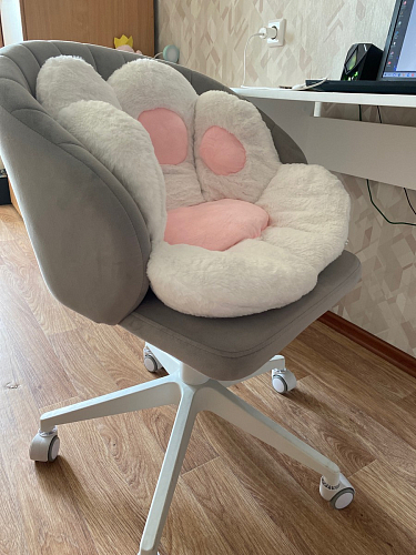 Компьютерное кресло Пард confetti silver серый / черный фото покупателя 33