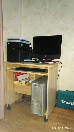 Компьютерный стол КСТ-10.1 Венге фото покупателя 10